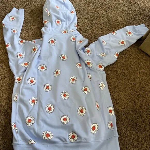 Mens nike sportswear daisy hoodie size small - Picture 2 of 2